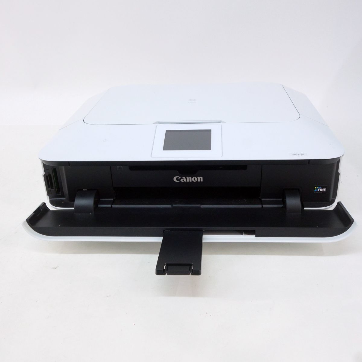 106 Canon/キャノン PIXUS MG7130 ホワイト インクジェットプリンター A4対応 ※現状品_画像2