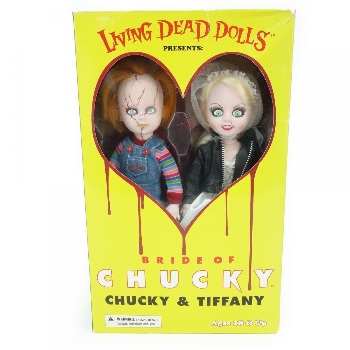 065 living dead doll z child Play tea  key. bride tea  key & Tiffany figure * Junk 