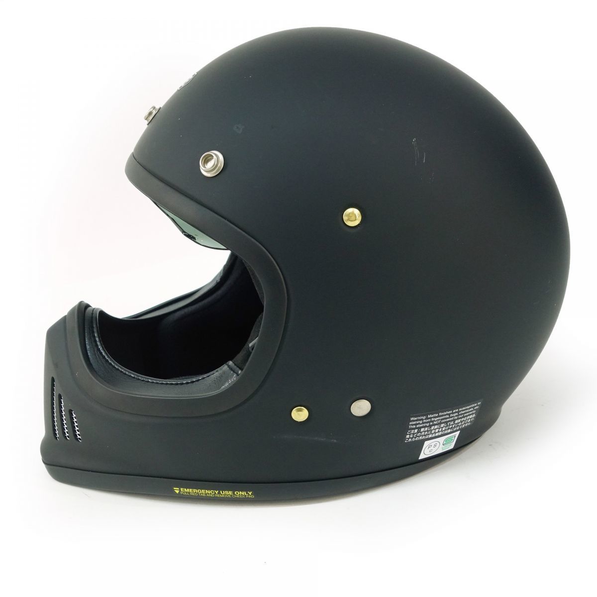 119 SHOEI ショウエイ EX-ZERO フルフェイスヘルメット Mサイズ 57cm 2021年製 バイザー付き　※中古_画像3