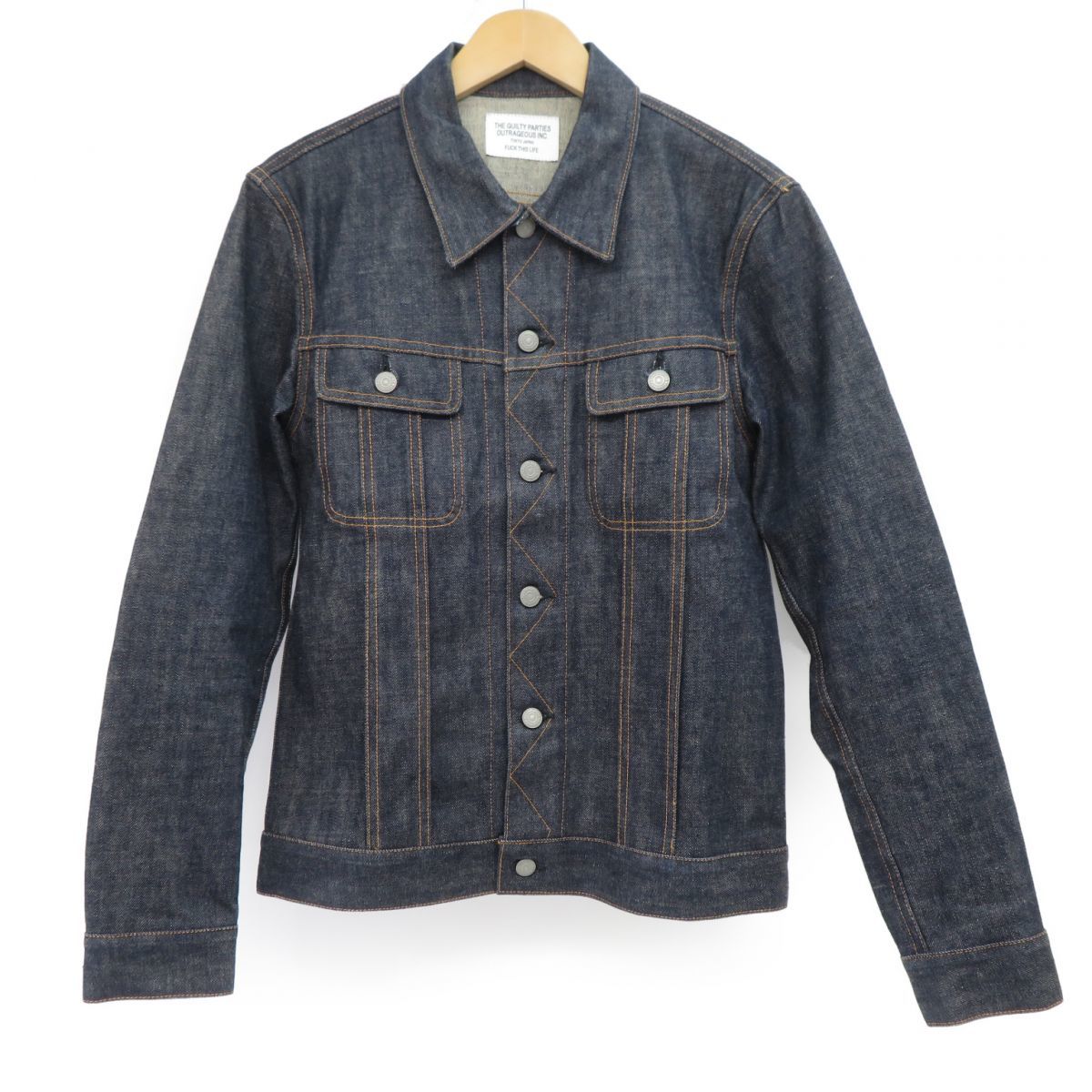 131S Wacko Maria Wakomarian Denim Jacket M Size * Используется