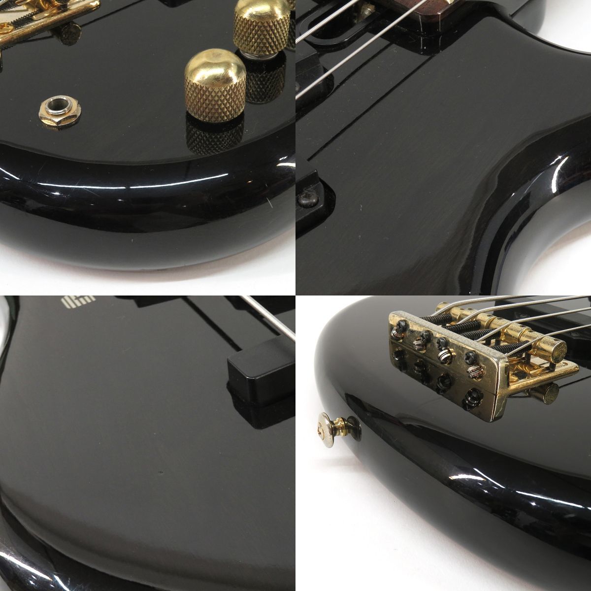 092s*YAMAHA Yamaha MB-III PJ see-through black electric bass * used 