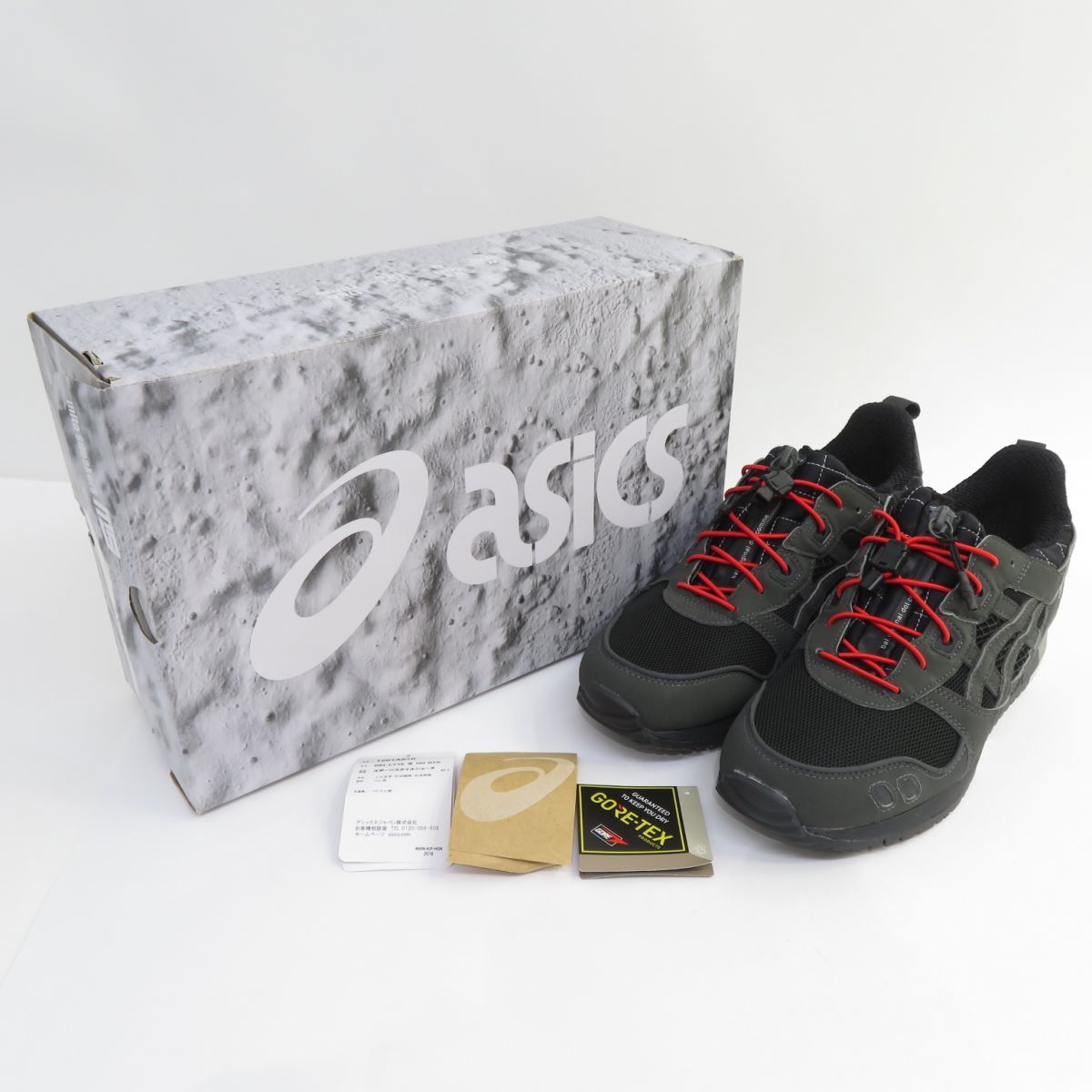 154 asics アシックス GEL-LYTE 3 OG GTX ゲルライト3 スポーツスタイルシューズ 1201A870 US8/26cm 箱有 ※中古_画像1