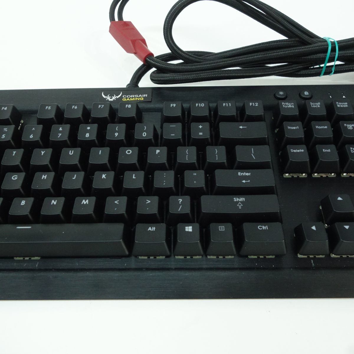 099 Corsair/コルセア K70 RGB CH-9000068-NA 赤軸 英語104キーボード配列 メカニカルゲーミングキーボード ※中古_画像3