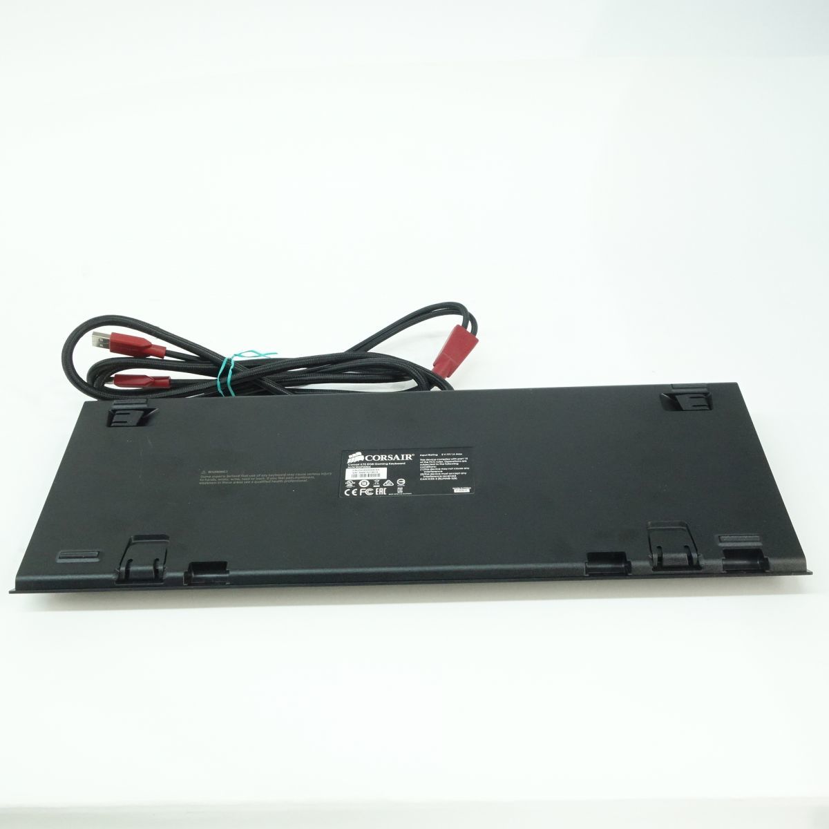 099 Corsair/コルセア K70 RGB CH-9000068-NA 赤軸 英語104キーボード配列 メカニカルゲーミングキーボード ※中古_画像7