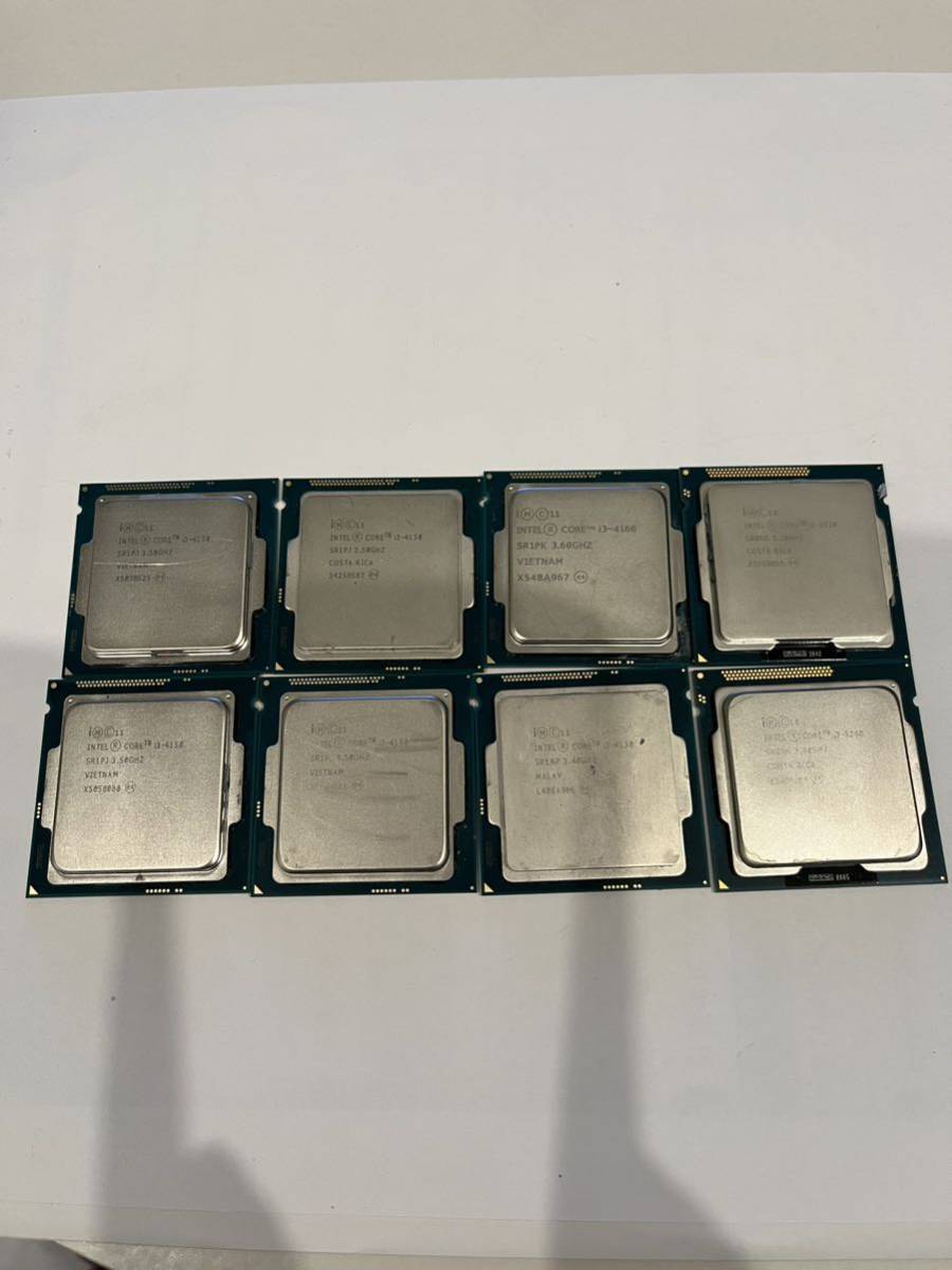 ★激安発送★CPU Intel Core i3-4150/4枚★4160-/4130/3220/3240/★8枚セット★現状品_画像1