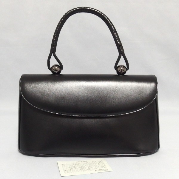 superior article *.. leather .. Royal stand handbag formal leather black 9104 ceremonial occasions HAMANO Royal Stand is mano*
