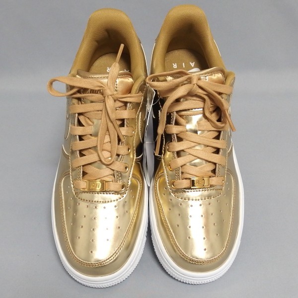 未使用★NIKE WMNS AIR FORCE 1 SP CQ6566-700 METALLIC GOLD/CLUB GOLD-WHITE スニーカー ゴールド ウィメンズ エアフォース1 ナイキ★_画像2