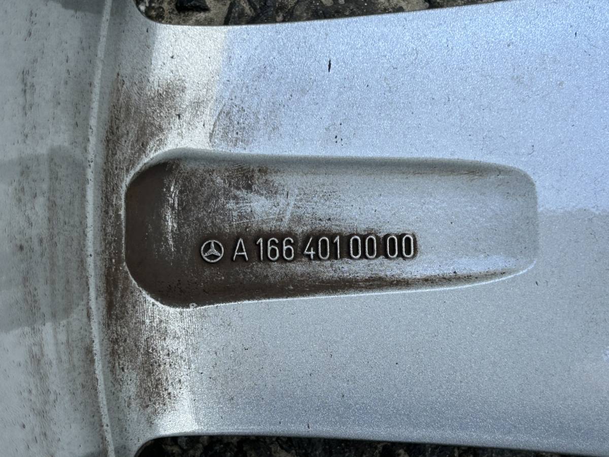 AMG４本セット　美品 W166 GLE ML GL 275/45/R20 8.5J +52　2018年製造 ミシュラン LATITUDE_画像10