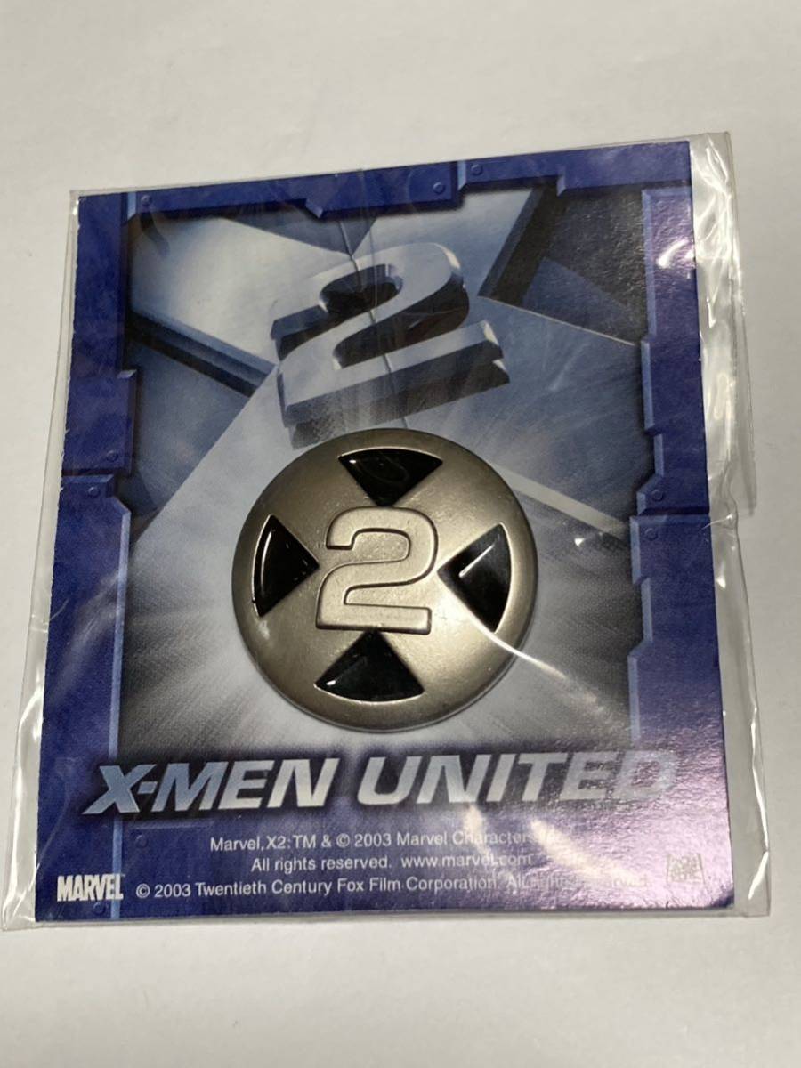 X-MEN 2 значок булавка z( не использовался )X men 
