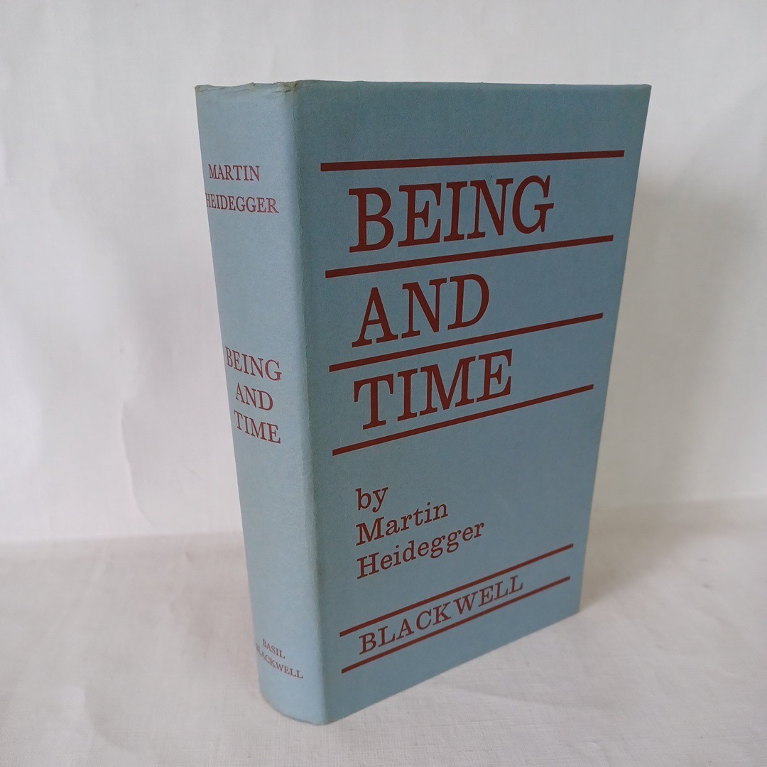 ハイデガー「存在と時間」洋書 MARTIN HEIDEGGER「ＢEING AND TIME」   ヴィンテージ インテリア の画像1