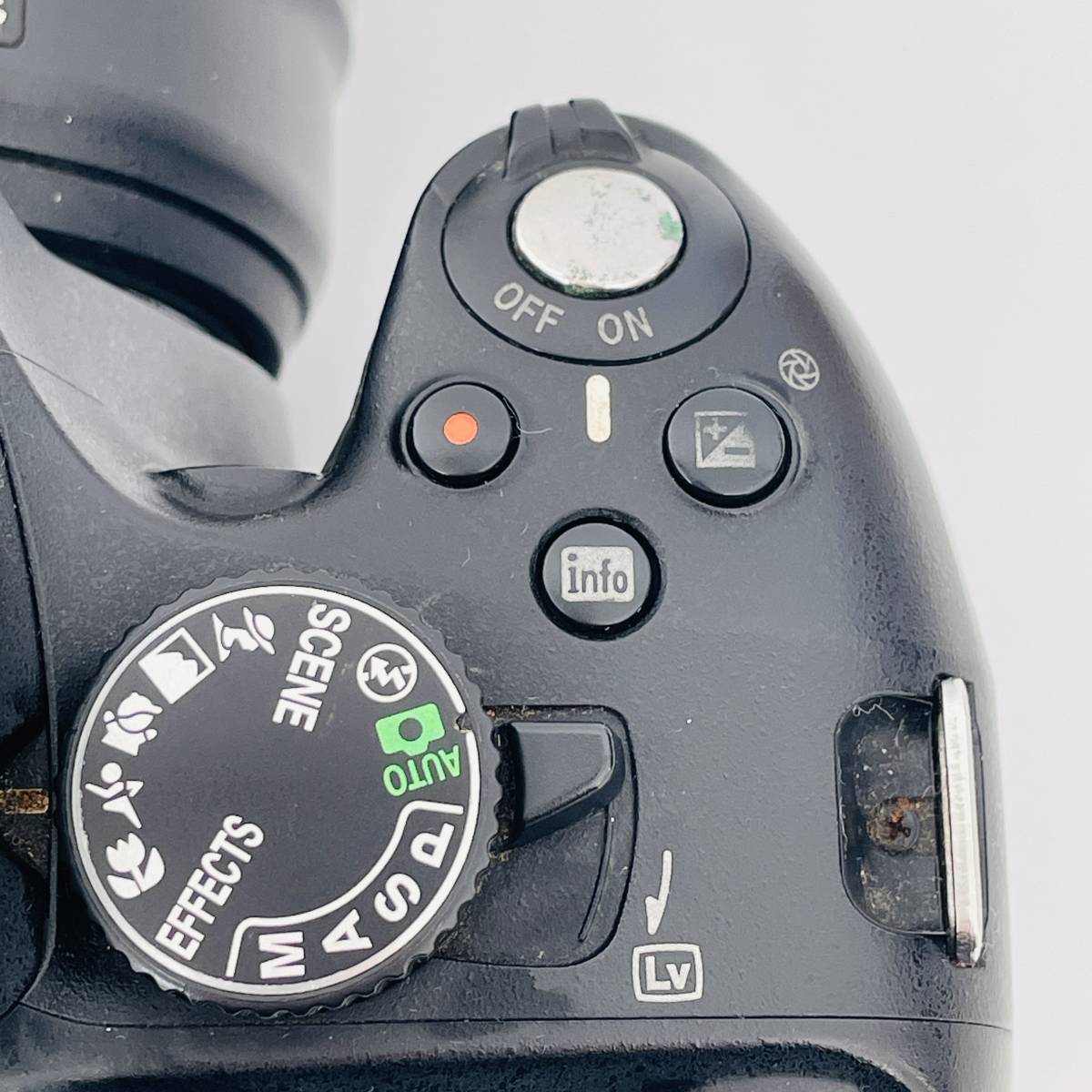 【Nikon/ニコン】D5100 デジタル 一眼レフ カメラ レンズ 18-55mm 1:3.5-5.6G ジャンク ブラック/黒 ★8233_画像5
