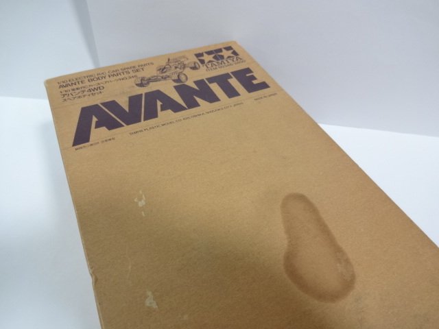 貴重! タミヤ 旧アバンテ スペアボディ 当時物 新品未組立 貴重! タミヤ 旧アバンテ スペアボディ 当時物 新品未組立