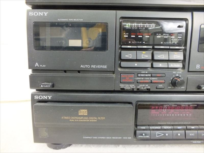 ♪ SONY ソニー HCD-525 システムコンポ 中古 現状品 231211Y7102_画像5