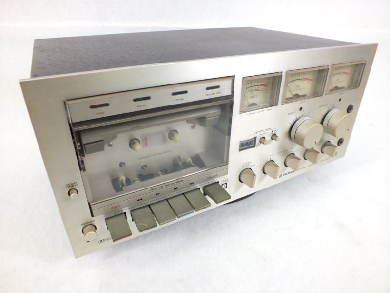 ♪ PIONEER パイオニア CT-700 カセットデッキ 中古 現状品 240111H2194