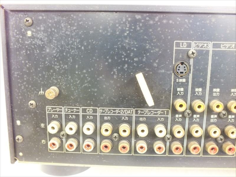 ♪ SONY ソニー TA-AV450 アンプ 音出し確認済 中古 現状品 240111H2119の画像10