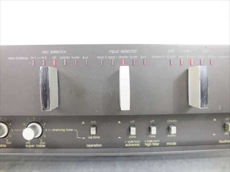 ♪ Technics テクニクス SU-A6 アンプ 中古 現状品 240111H2086_画像5