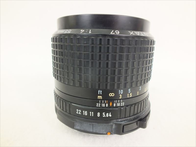 ♪ PENTAX ペンタックス レンズ 67 1:4 55mm 中古 現状品 240111Y7289_画像6