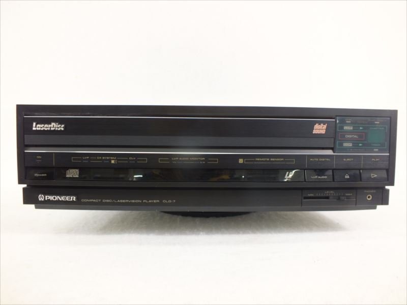 ♪ PIONEER パイオニア CLD-7 LDプレーヤー 現状品 中古 240111H2088の画像4