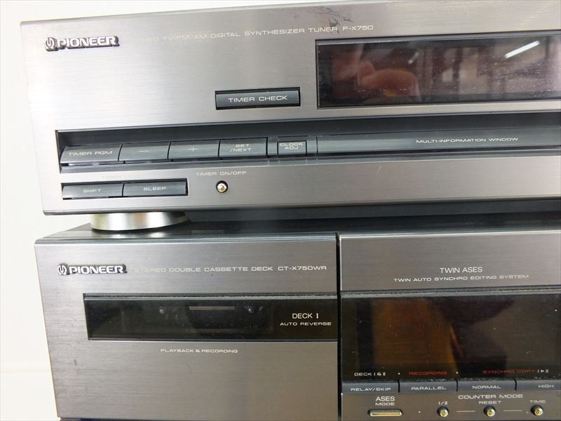 ♪ PIONEER パイオニア F-X750 A-X950 CT-X750WR SP-X950 PD ♪ PIONEER パイオニア F-X750 A-X950 CT-X750WR SP-X950 PD