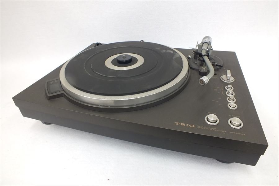 ◇ TRIO トリオ KP-F605MKII ターンテーブル 中古 現状品 ◇ TRIO トリオ KP-F605MKII ターンテーブル 中古 現状品