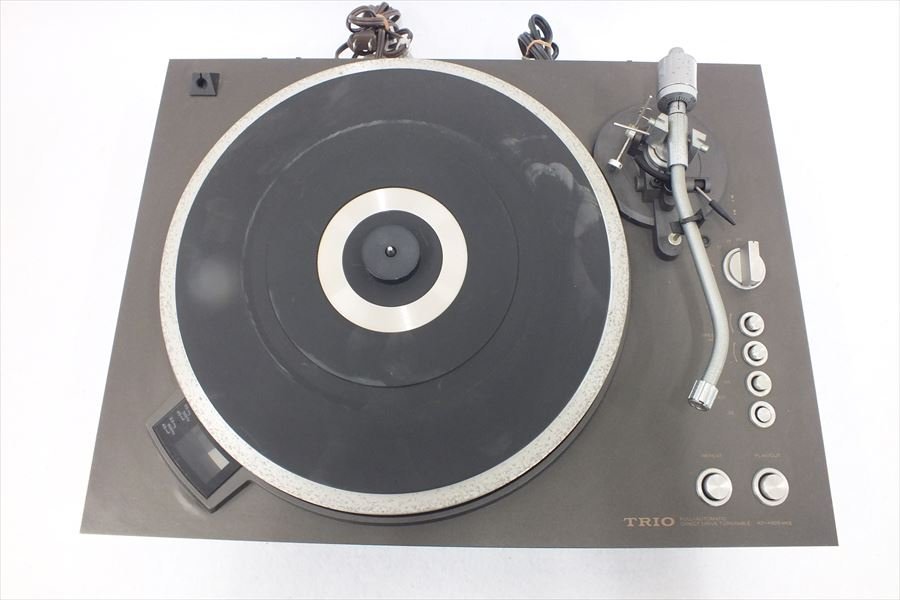 ◇ TRIO トリオ KP-F605MKII ターンテーブル 中古 現状品 ◇ TRIO トリオ KP-F605MKII ターンテーブル 中古 現状品