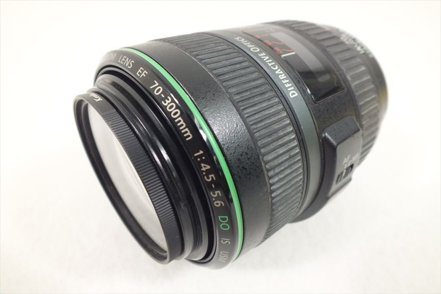 □ Canon キャノン レンズ EF 70-300mm 1:4.5-5.6 DO IS USM 動作確認済 中古現状品 240108R7086_画像1