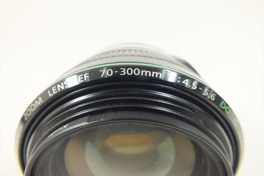 □ Canon キャノン レンズ EF 70-300mm 1:4.5-5.6 DO IS USM 動作確認済 中古現状品 240108R7086_画像6