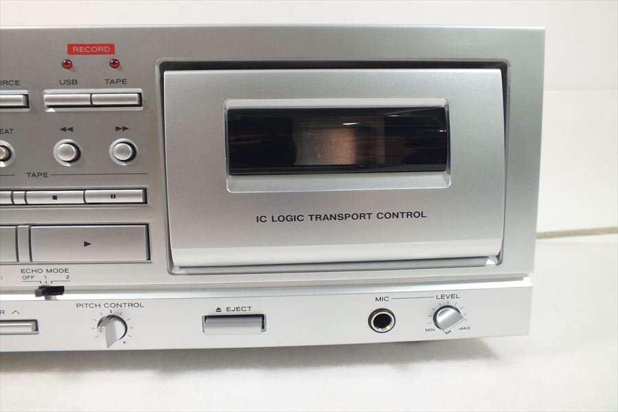 □ TEAC ティアック AD-850 CD/カセットプレーヤー 中古 現状品 240106H2012_画像6