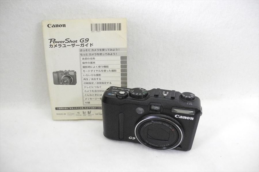 ▼ Canon キャノン G9 デジタルカメラ 中古 現状品 231205H3199_画像1