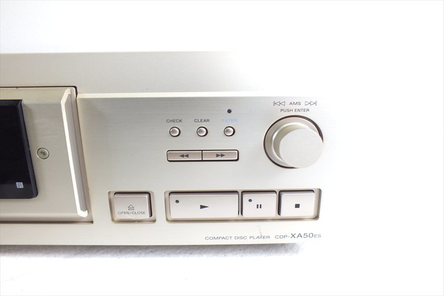 ◇ SONY ソニー CDP-XA50ES CDプレーヤー 中古 240108T3215_画像5