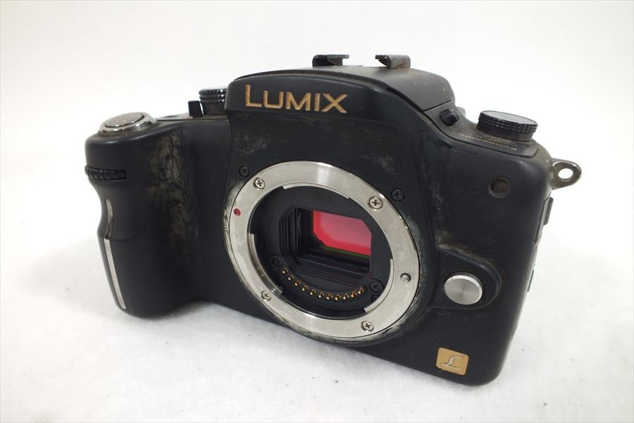 □ Panasonic パナソニック DMC-G1 LUMIX ミラーレス一眼レフ 中古 現状品 231208T3134A_画像1