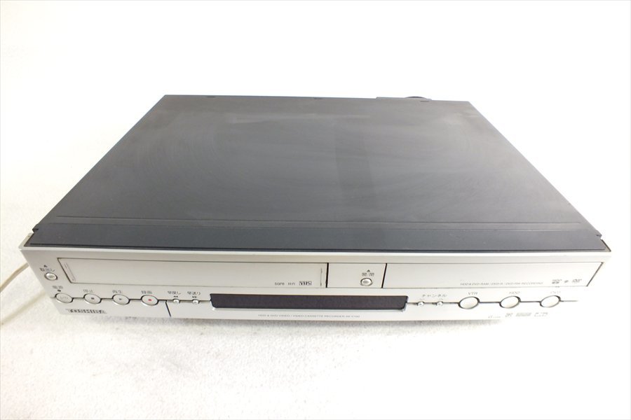 ◇ TOSHIBA 東芝 AK-V100 VTR一体型HDD&DVDビデオレコーダー 中古 現状品 240108R7190_画像1