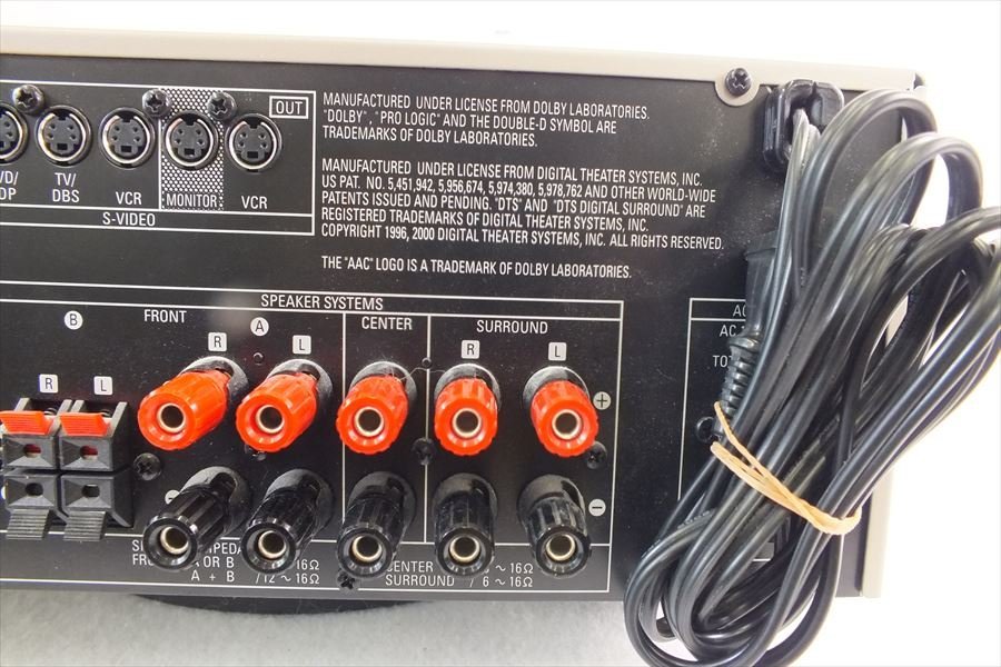 ◆ DENON デノン AVC-1550 アンプ 中古 現状品 240109M5254_画像10