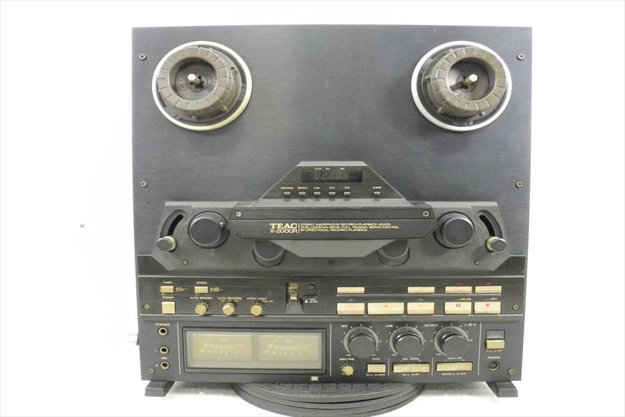 V TEAC Teac X-2000R BL open reel deck used present condition goods  240105K2114: Real Yahoo auction salling