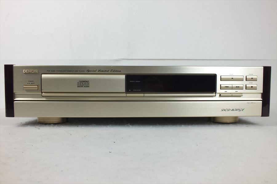 ★ DENON デノン DCD-1650GL CDプレーヤ 音出しOK 中古 現状品 240101Y6171_画像2