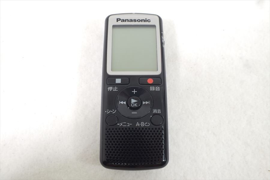 □ Panasonic パナソニック RR-QR210 ICレコーダー 動作確認済 中古 現状品 240106G6035_画像2