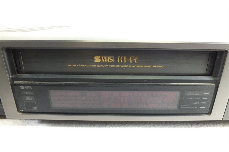 ◇ SONY ソニー SLV-R7 ビデオカセットレコーダー 中古 現状品 240108R7192_画像4