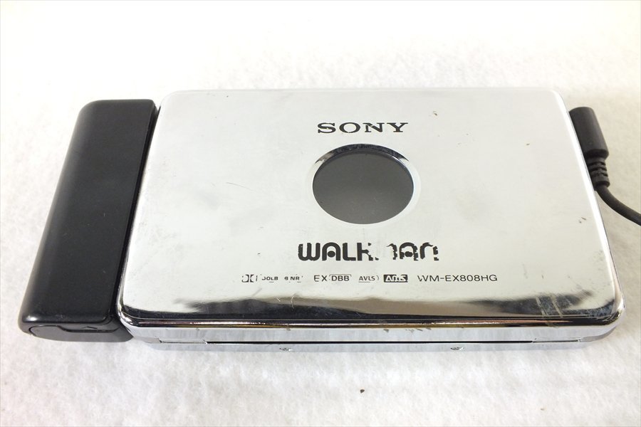 ◇ SONY ソニー WM-EX808HG ポータブルカセットプレイヤー 中古 現状品 240108T3041_画像4