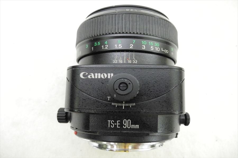 ▼ Canon キャノン レンズ TS-E 90mm 1:2.8 中古 現状品 240105A1014_画像5