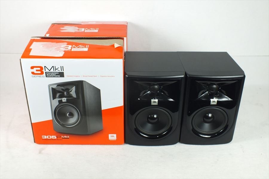 ★ JBL ジェービーエル 3series MK2 スピーカー 音出し確認済 中古 240101A8011の画像1