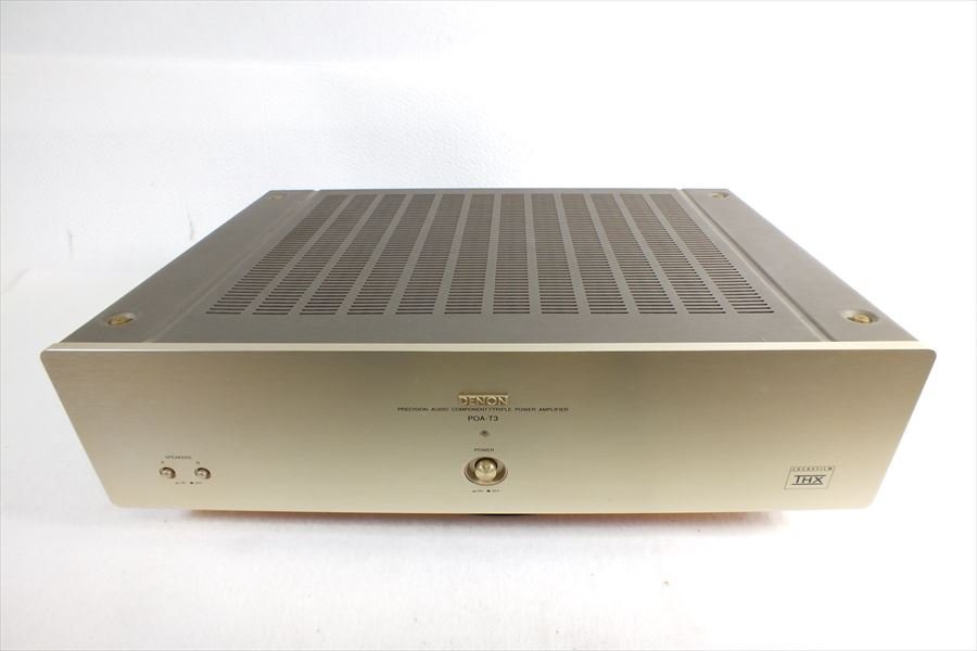 ◇ DENON デノン POA-T3 アンプ 中古 現状品 240208T3318_画像1