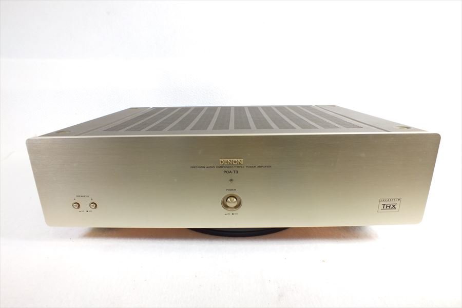 ◇ DENON デノン POA-T3 アンプ 中古 現状品 240208T3318_画像2