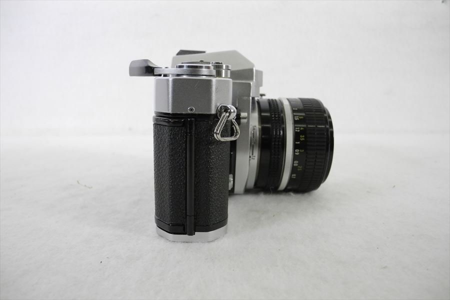 ▼ Nikon ニコン NIKOMAT EL フィルム一眼レフカメラ NIKKOR 50mm 1:1.4 現状品 中古 240105A1011_画像4