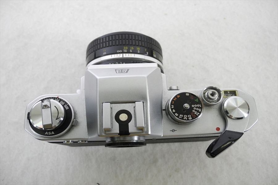 ▼ Nikon ニコン NIKOMAT EL フィルム一眼レフカメラ NIKKOR 50mm 1:1.4 現状品 中古 240105A1011_画像6