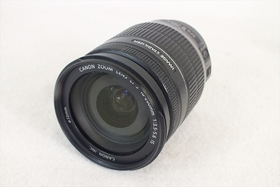 ◆ Canon キャノン レンズ EF-S 18-200mm 1:3.5-5.6 IS 現状品  231209A1060