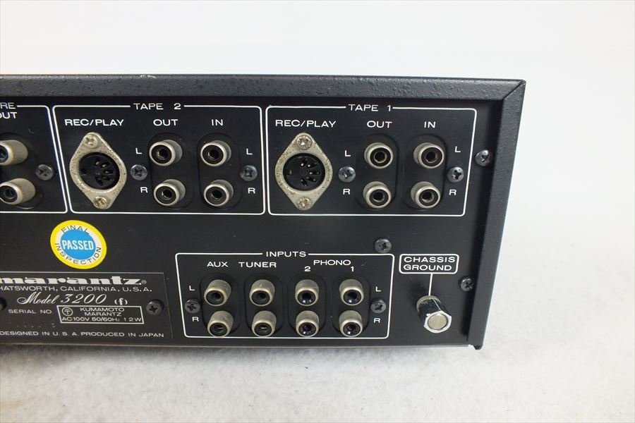 ★ marantz マランツ Model 3200 アンプ 中古 240101B2343_画像10