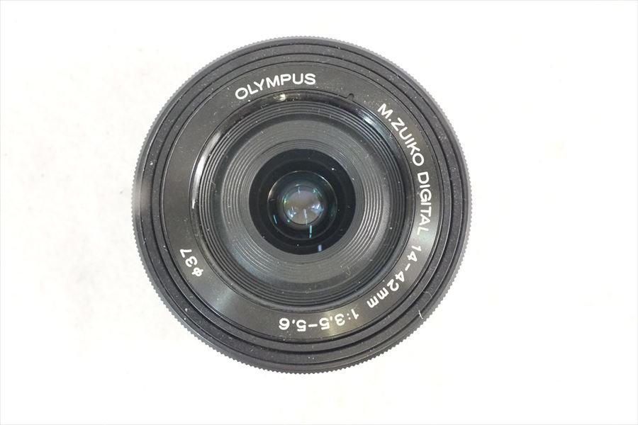 ◆ OLYMPUS オリンパス レンズ M.ZUIKO DIGITAL 14-42mm 1:3.5-5.6 中古 現状品 240109G3438_画像2