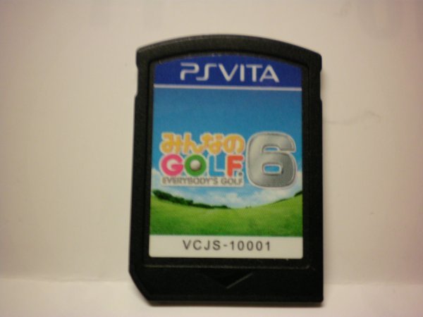 PSVita　みんなのGOLF 6　（ソフトのみ）_画像1