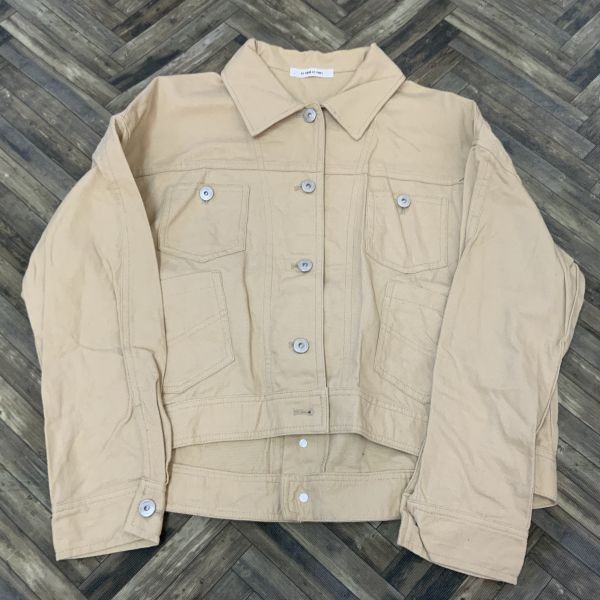 yaM1142 beige F size As Know As coverall jacket 