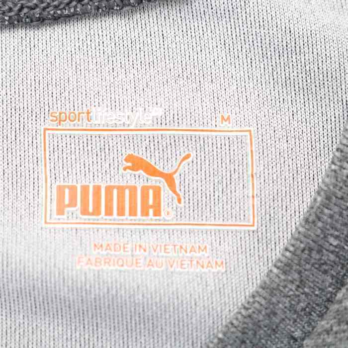 プーマ 半袖 Tシャツ ランニングウエア スポーツウエア トップス レディース Mサイズ グレー PUMAの画像3